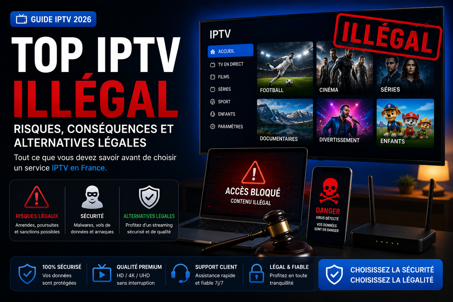 IPTV illégal