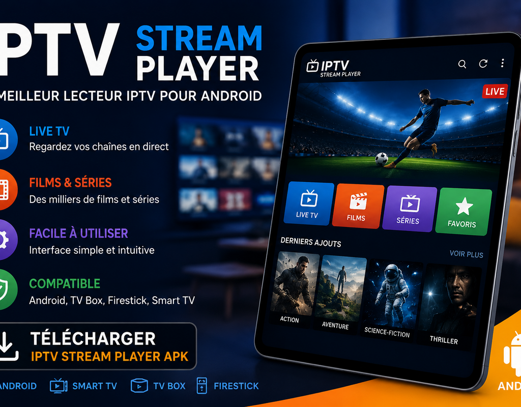 "iptv stream player.apk