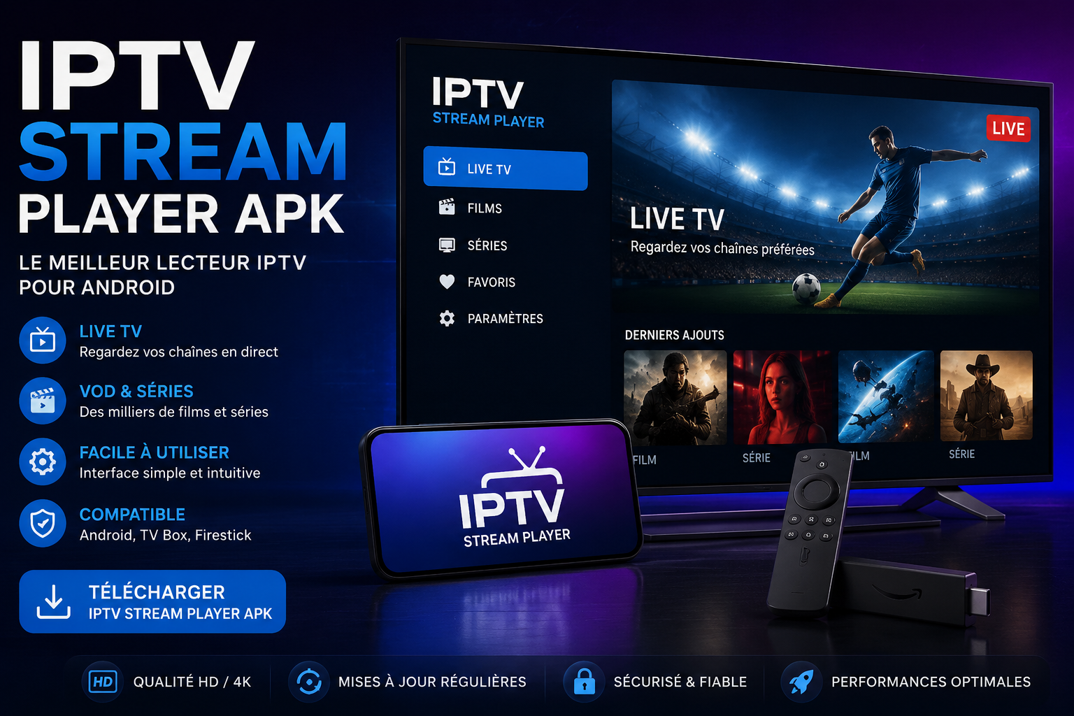 Découvrez IPTV Stream Player
