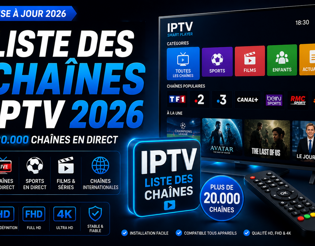 liste des chaines iptv