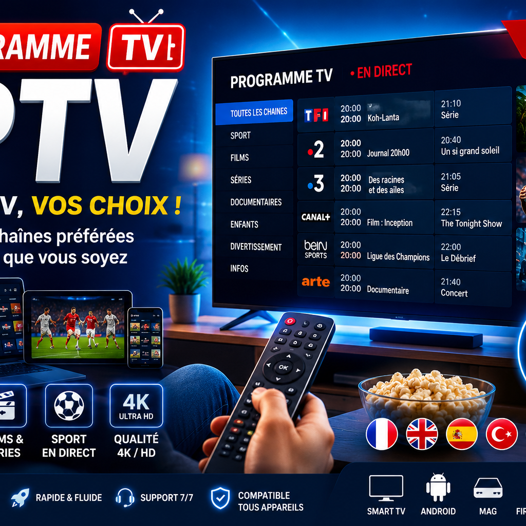 Programme TV IPTV 2026