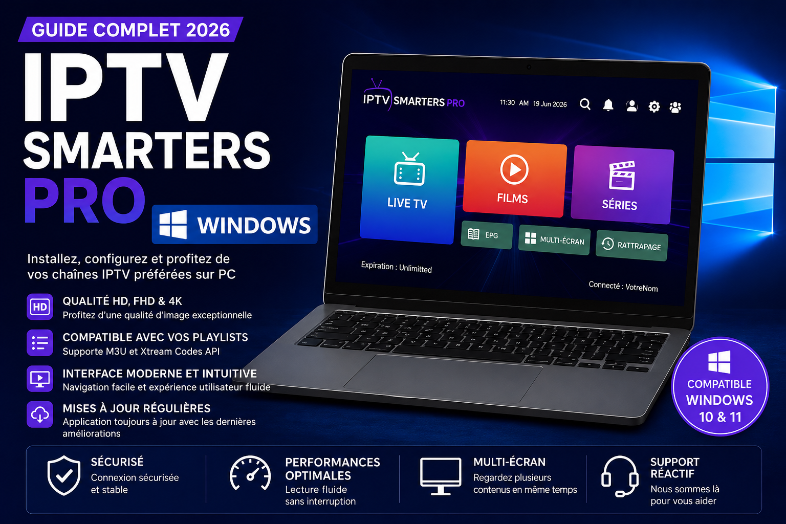 IPTV Smarters Pro Windows 2026