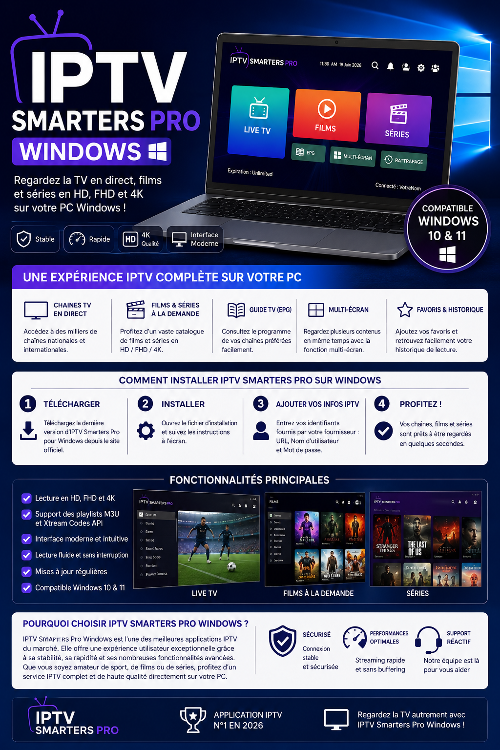 IPTV Smarters Pro Windows 2026