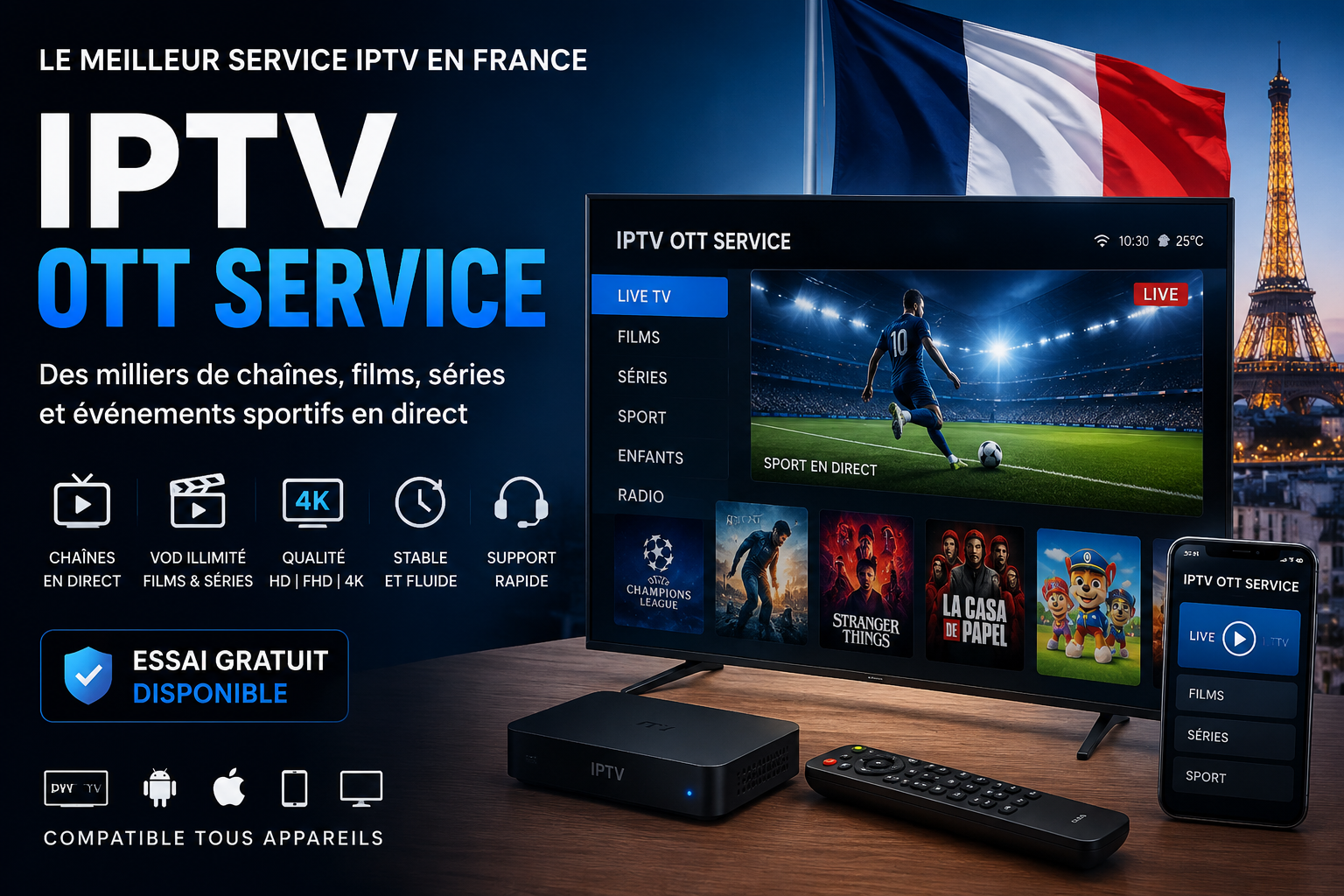 IPTV OTT Service