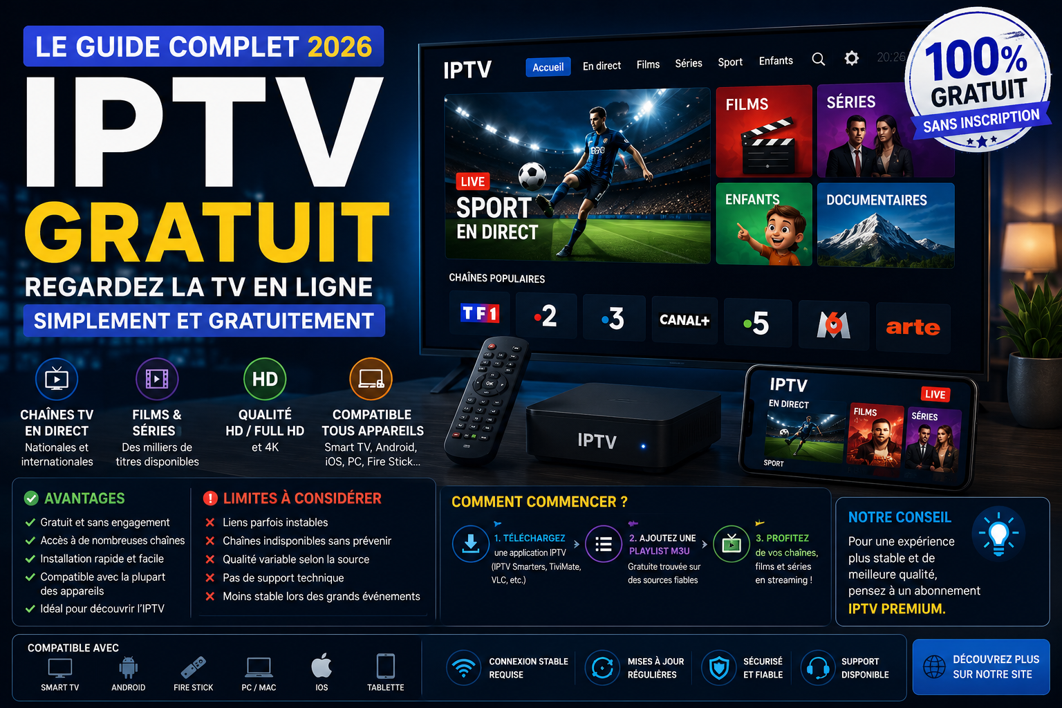 iptv gratuit